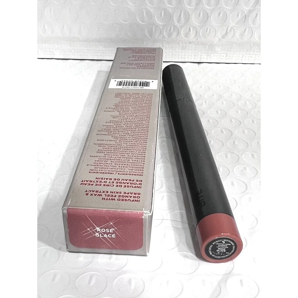 Rose Glace Beauty Crystal Creme Shimmer Lip Crayon Discontinued READ